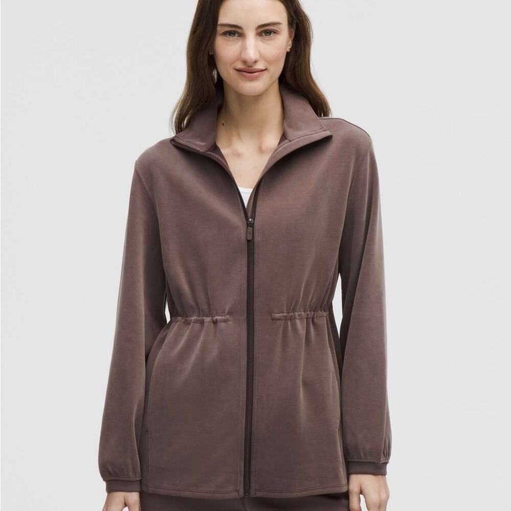 SALE-NWT Lululemon Softstreme Cinch Waist Full-Zip Jacket